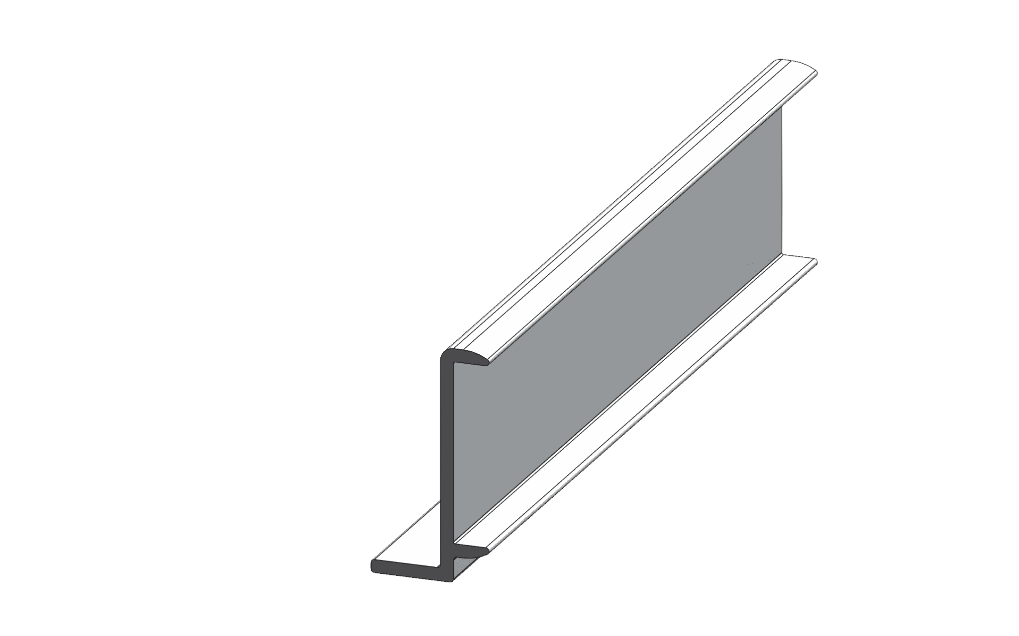 ACP81566 Door Jamb with Retainer 20mm AYRES Composite Panels